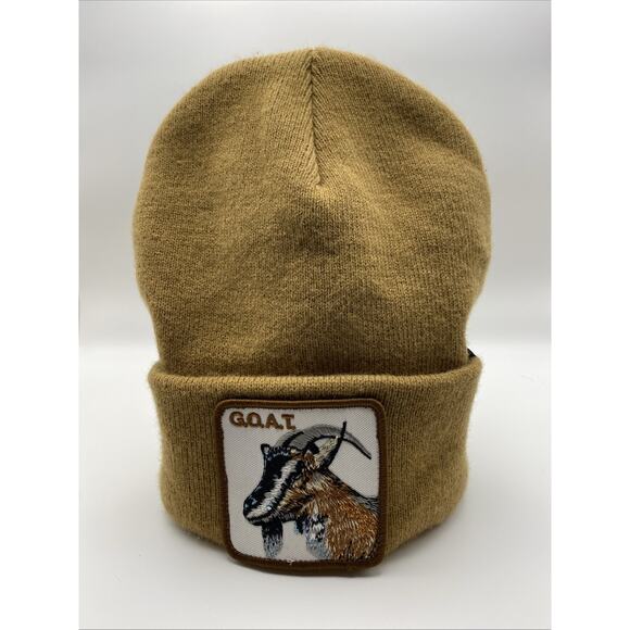 NWT Goorin Bros Animal Farm Trucker Cap Winter Fall Hat Camel Color - Picture 1 of 6